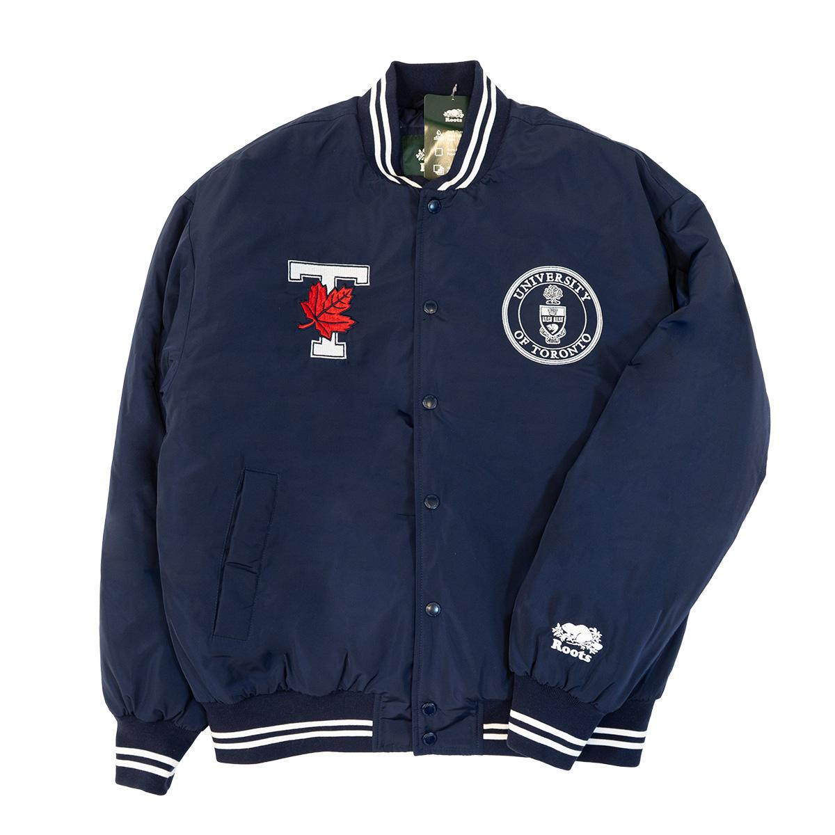 U of T T-Leaf Varsity Jacket | Roots